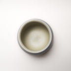 Small ceramic bowl on a white background